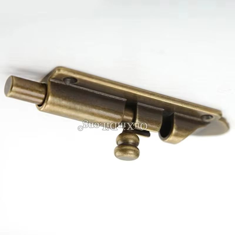 Barrel Bolt Slide - 5 adet uzatılmış, antika görünümlü pirinç