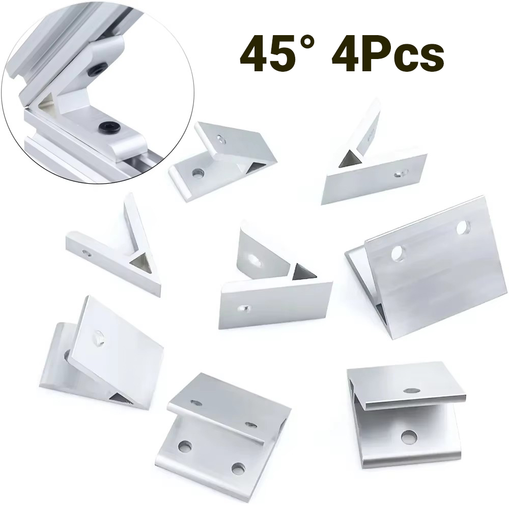 Joint Connector Bracket - 4 adet 45 derece açı köşe