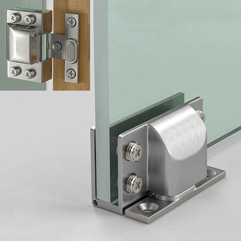 Quality Furniture Hardware - Deliksiz Cam Menteşeler Yüksek Kaliteli Paslanmaz