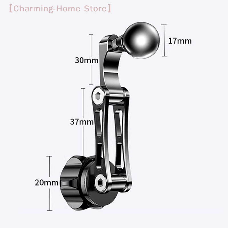 Joint Connector Bracket - 【M】17mm Bilyalı Mafsallı Uzatma Kolu Dişi-Erkek