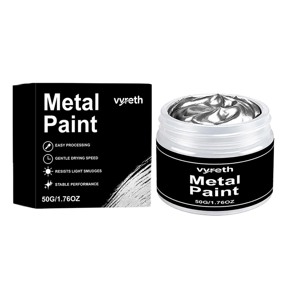 Furniture Hardware Paint - Metal Pas Önleyici Boya Gümüş 50g