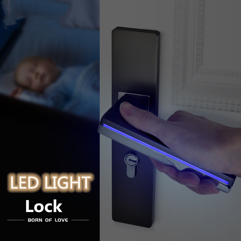 Door Handle Bar - LED Işık Kapı Kolları İç Kapılar