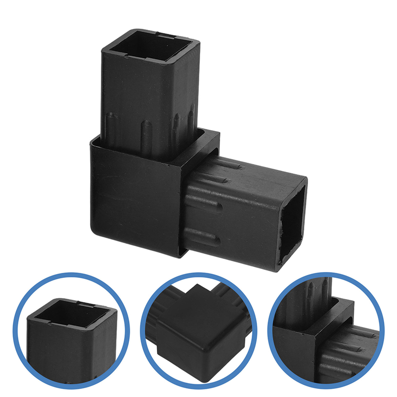 Joint Connector Bracket - 20 adet Plastik Boru Konnektörleri 20x20mm