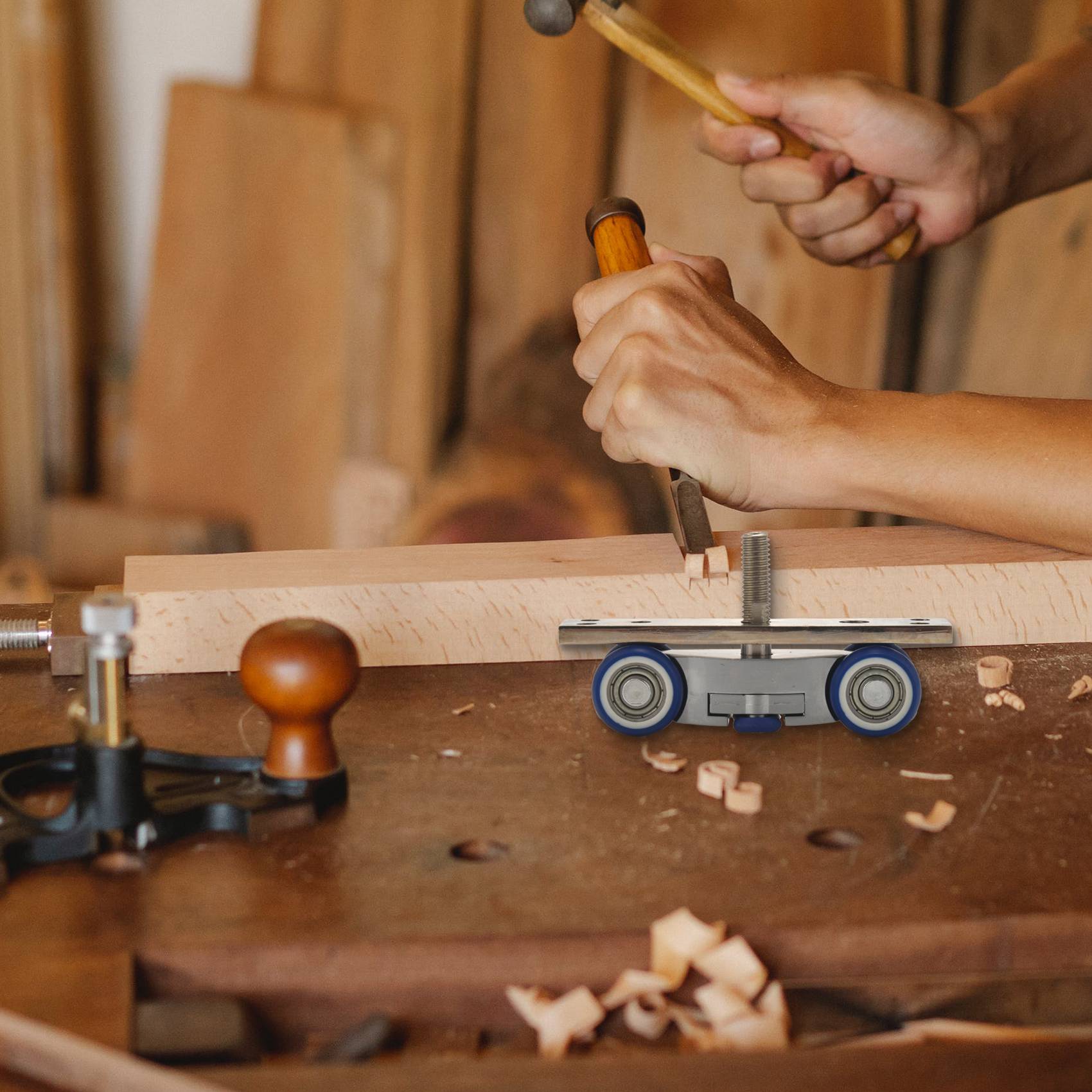 Hafif Çift Kanatlı Kapı Aksamı - Furniture Hardware Paint incelemesi ve fiyatı