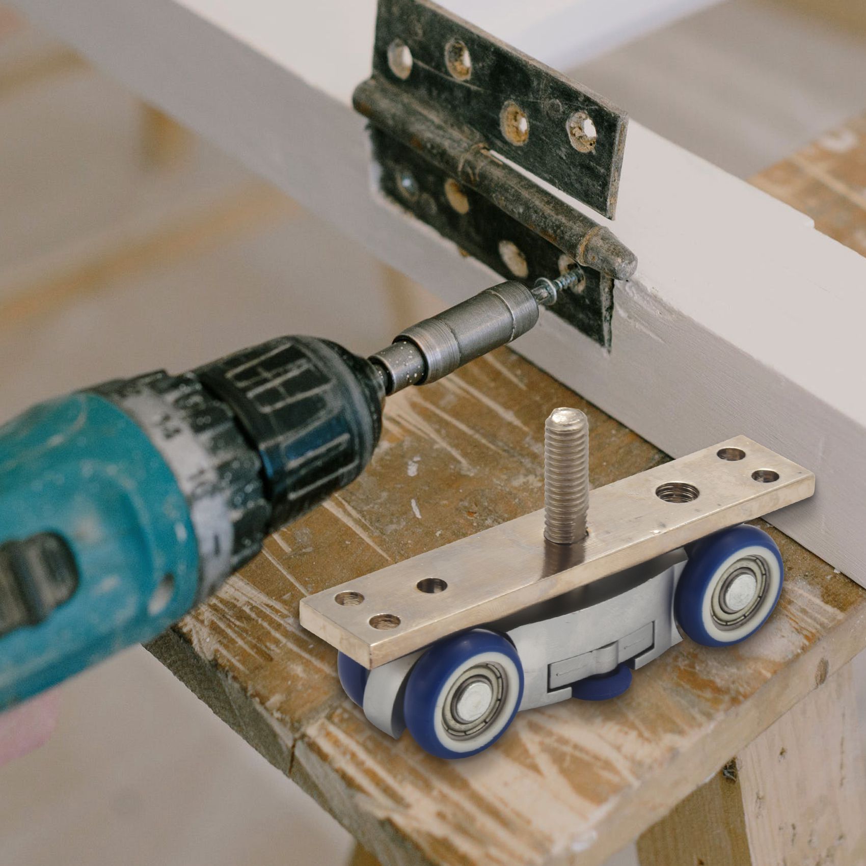 Hafif Çift Kanatlı Kapı Aksamı - Furniture Hardware Paint incelemesi ve fiyatı