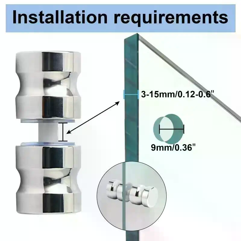 Şık Duş Cam Kapı Kolu, Sürgülü - Door Handle Bar incelemesi ve fiyatı