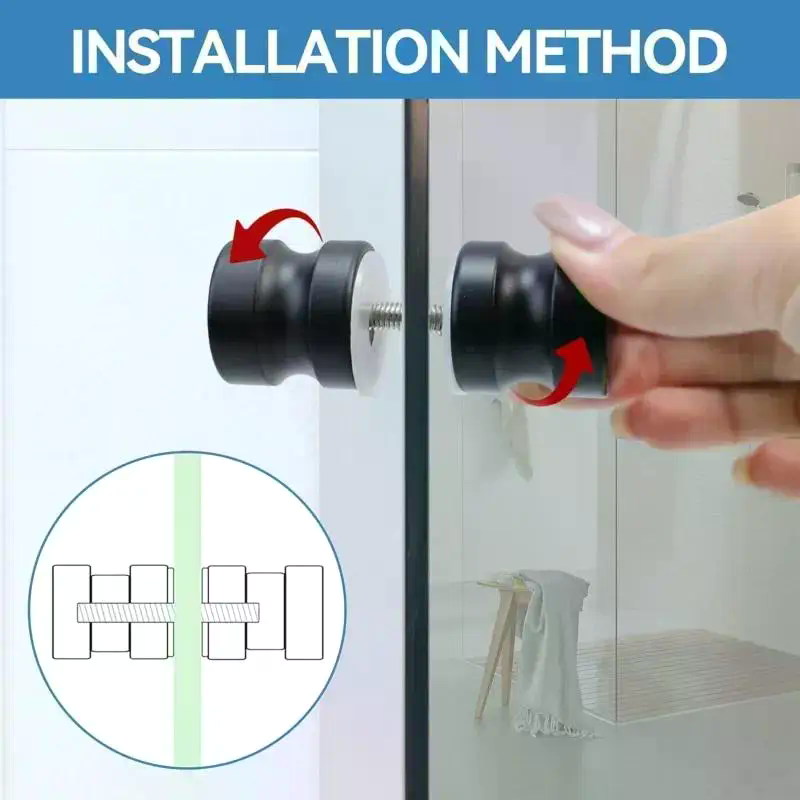 Şık Duş Cam Kapı Kolu, Sürgülü - Door Handle Bar incelemesi ve fiyatı