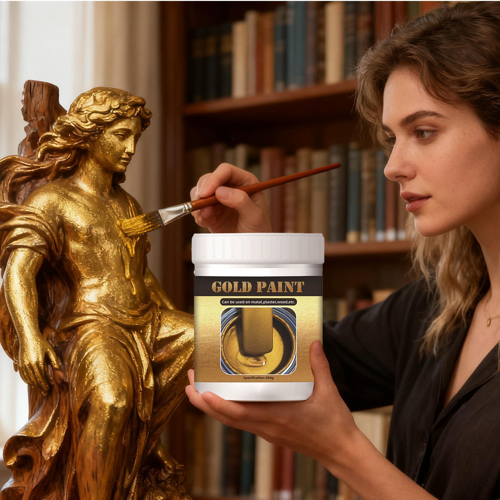 Altın Rengi Boya 300g Su Bazlı - Furniture Hardware Paint incelemesi ve fiyatı
