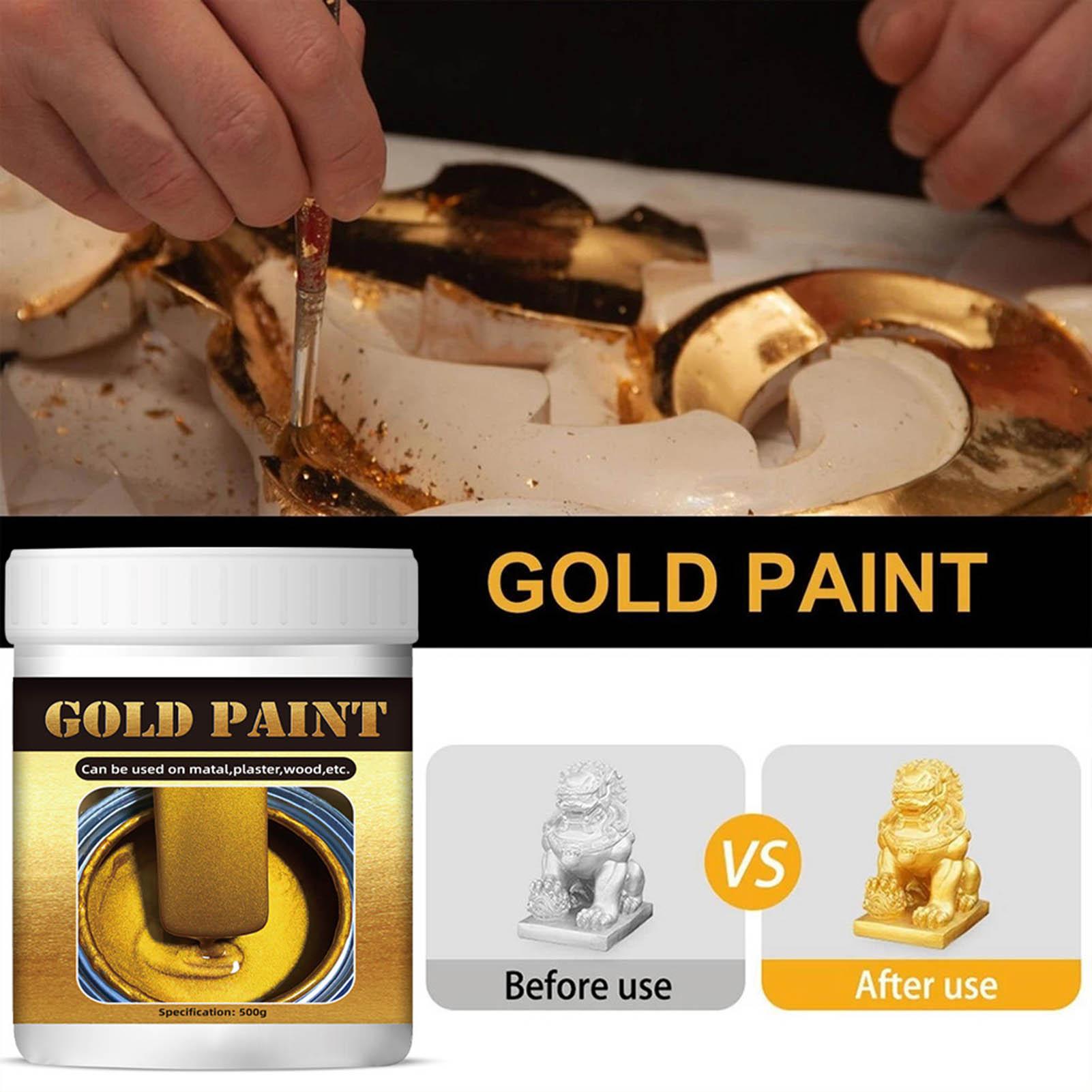 Altın Rengi Boya 300g Su Bazlı - Furniture Hardware Paint incelemesi ve fiyatı