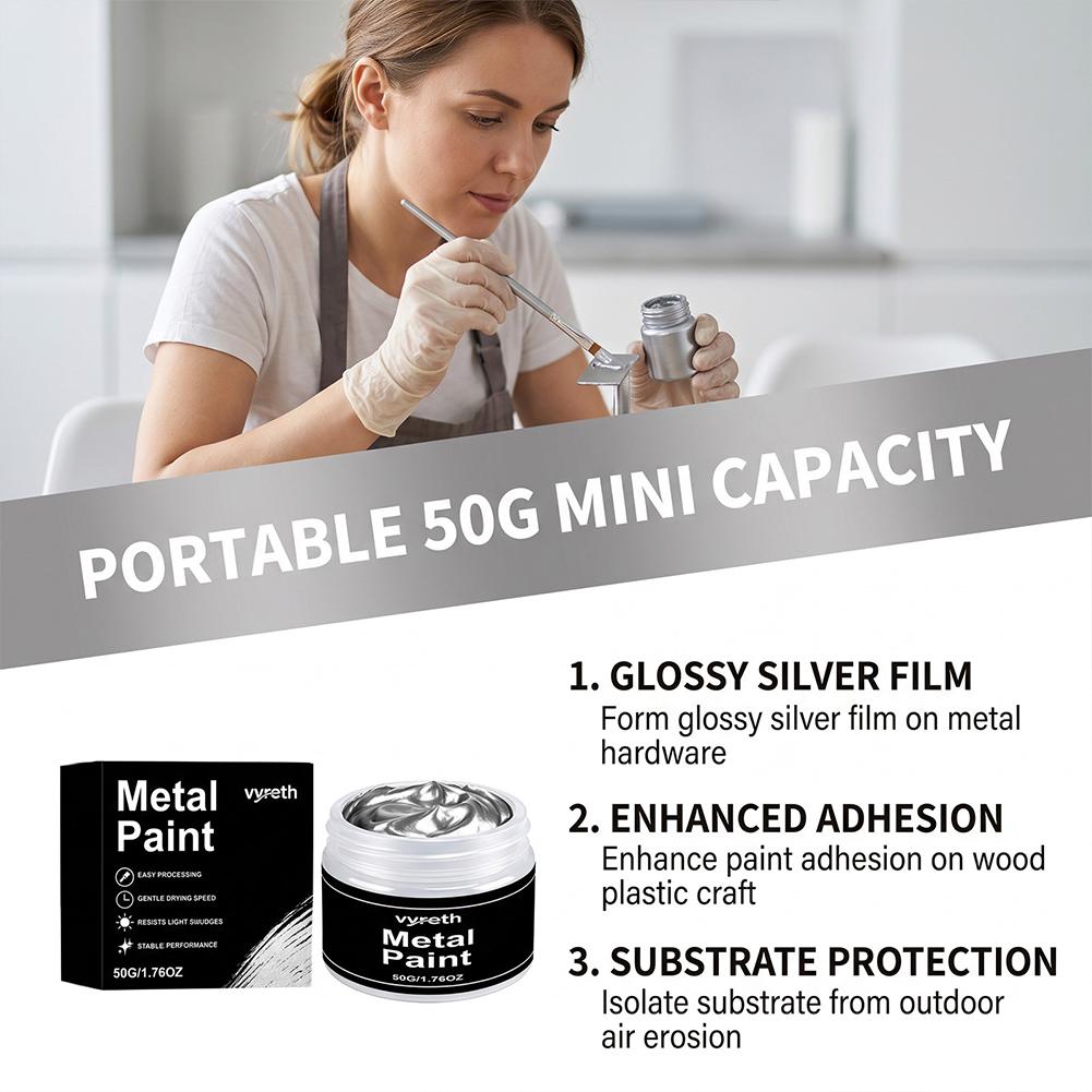 Metal Pas Önleyici Boya Gümüş  - Furniture Hardware Paint incelemesi ve fiyatı