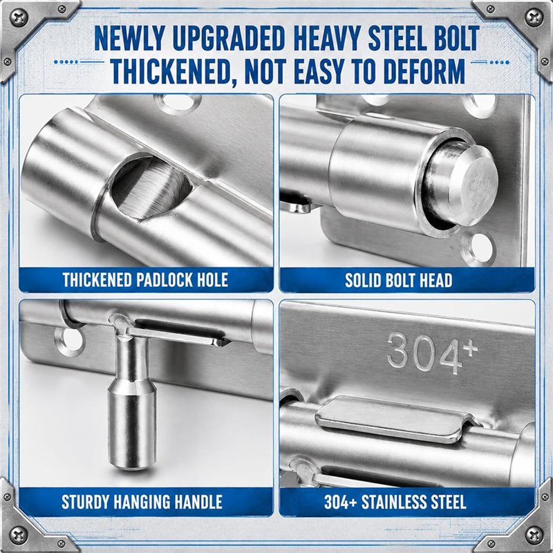 ABRU - Kulübe, Ahır, Çit, Gara - Barrel Bolt Slide incelemesi ve fiyatı