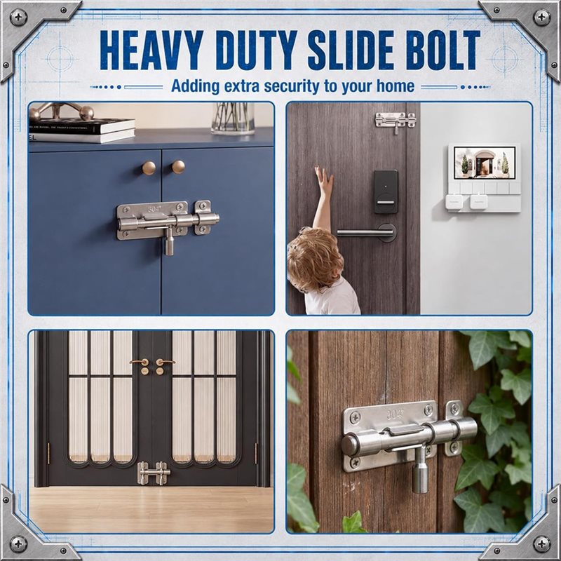 ABRU - Kulübe, Ahır, Çit, Gara - Barrel Bolt Slide incelemesi ve fiyatı